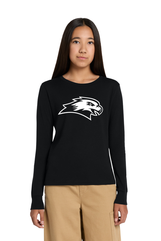 Westonka White Hawks Youth Long Sleeve T-Shirt - Custom Logo