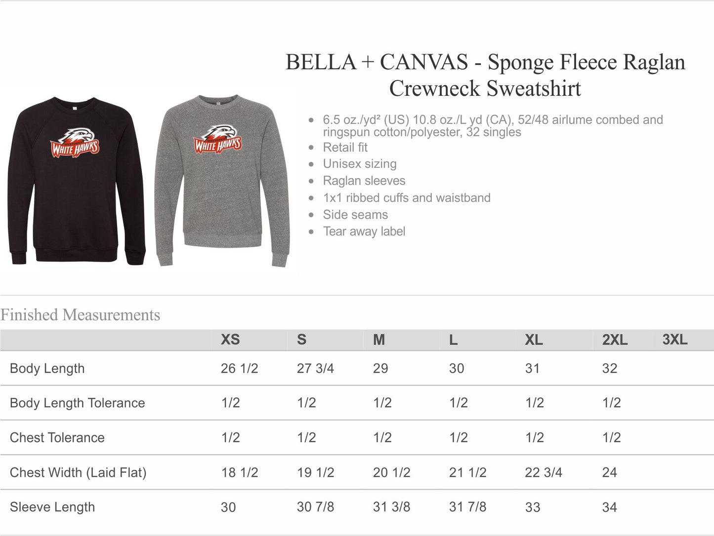 Adult sweatshirt
