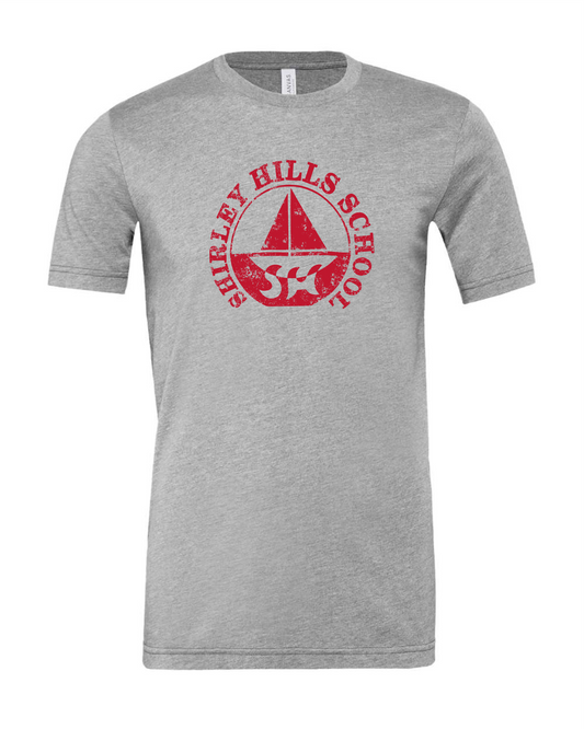 Adult short sleeve - Vintage Shirley Hills logo